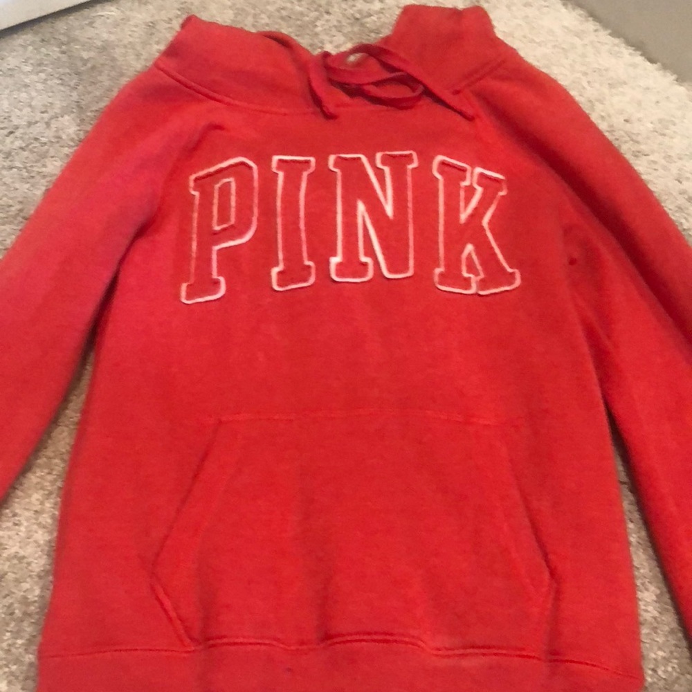Pink hoodie